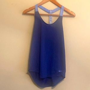 Nike Woman’s Dri Fit Blue Tank Top
